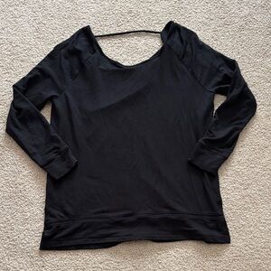 Soma Black Long Sleeve Women's Top size small